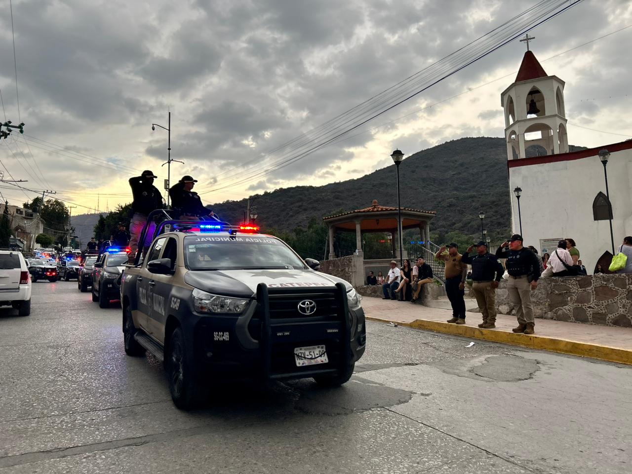 La ONU capacita a policías de Ecatepec. Foto: TW@FerVilchisMx