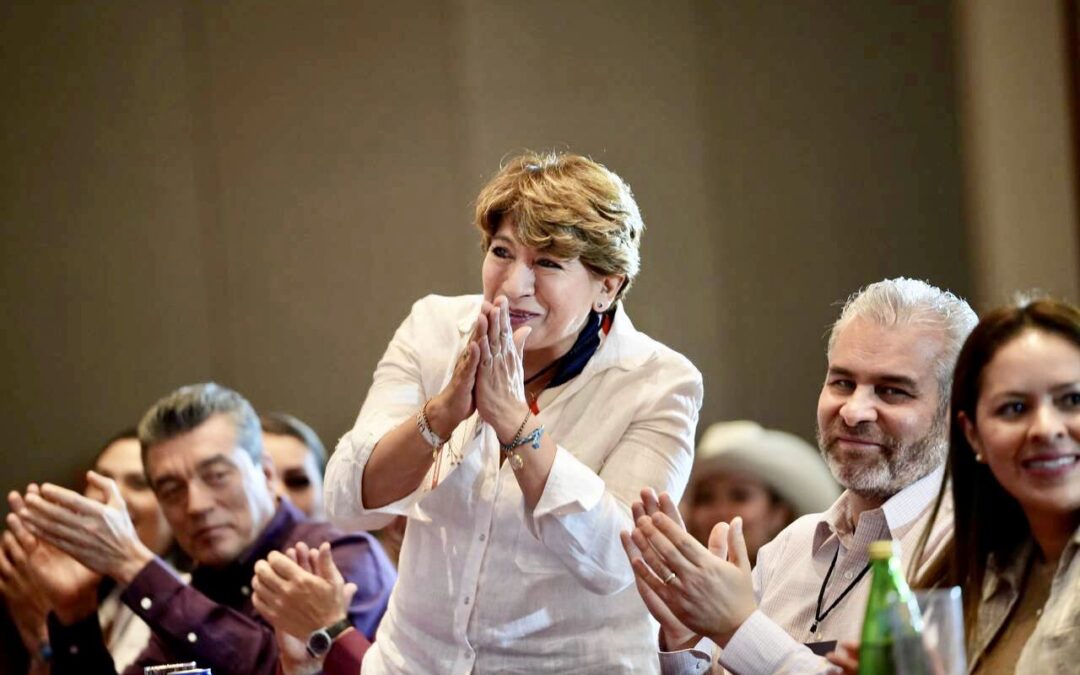Delfina Gómez se corona como la gobernadora más votada del Edoméx