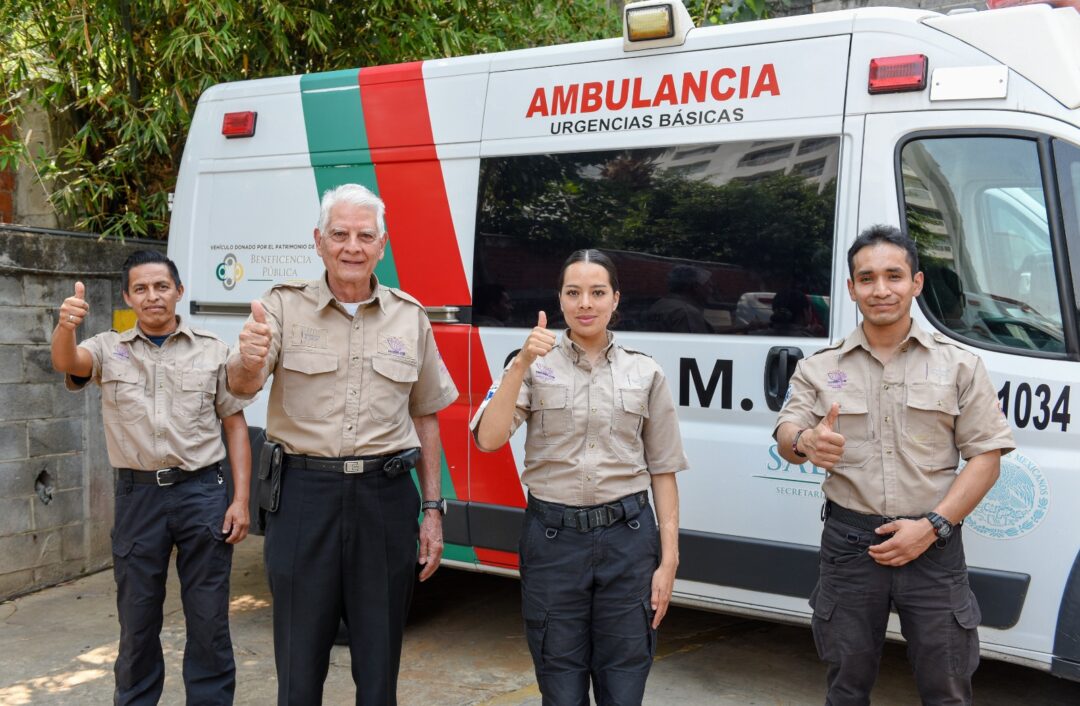 Gobierno de Morelos reconoce labor del cuerpo de paramédicos