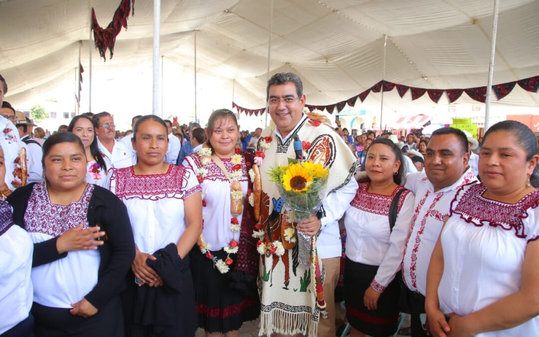 Gobierno de Puebla entregó 190 acciones de programas sociales