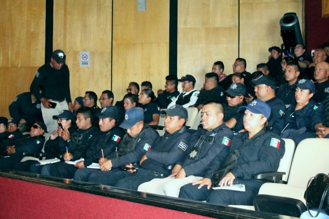 Fortalece Cesesp Tlaxcala conocimientos de policías y jueces cívicos