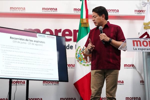 Mario Delgado insta a la unidad en la contienda interna de Morena