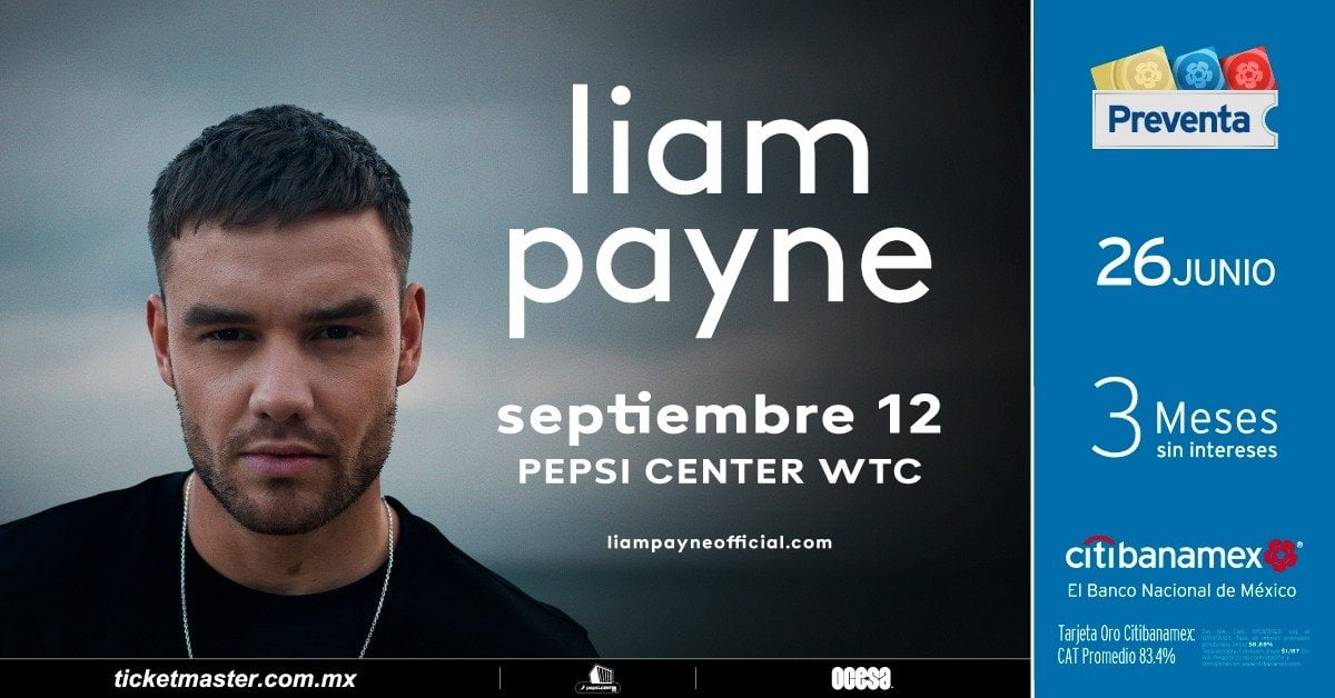 Liam Payne announced a concert in Mexico City