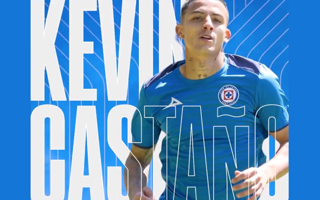 Cruz Azul presenta a Kevin Castaño como su nuevo refuerzo