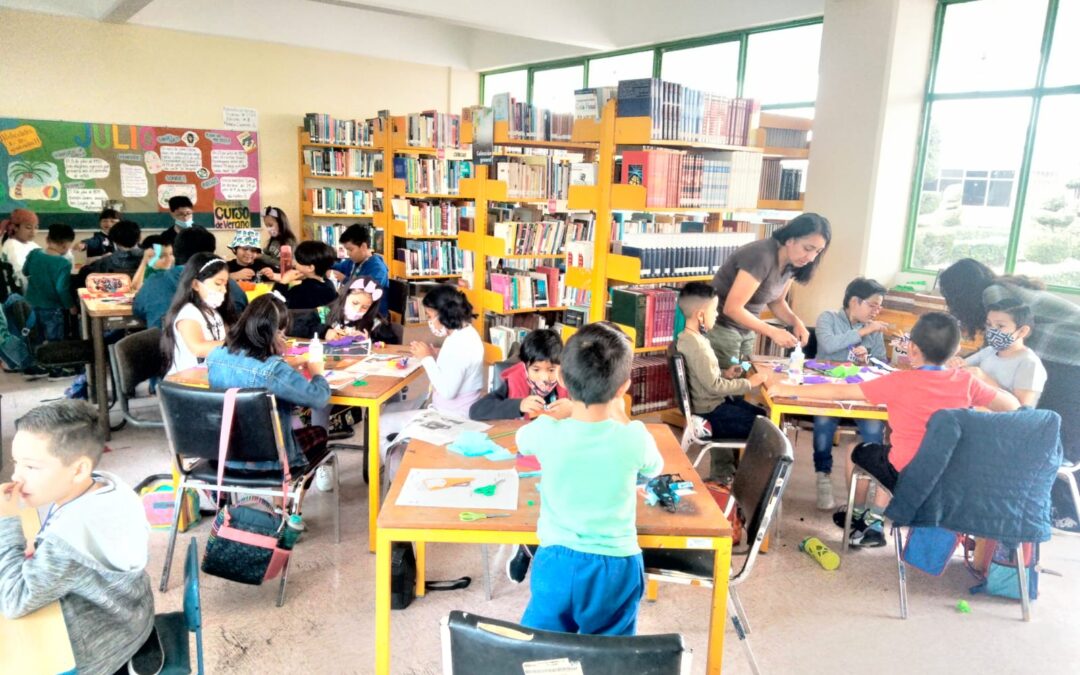 Participan más de 400 Niños en el Curso de Verano “Mis Vacaciones en Biblioteca”