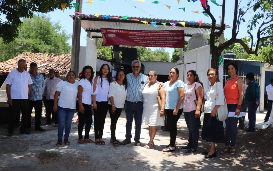Acompaña Sembrando Vida proyecto productivo de sembradores en Veracruz