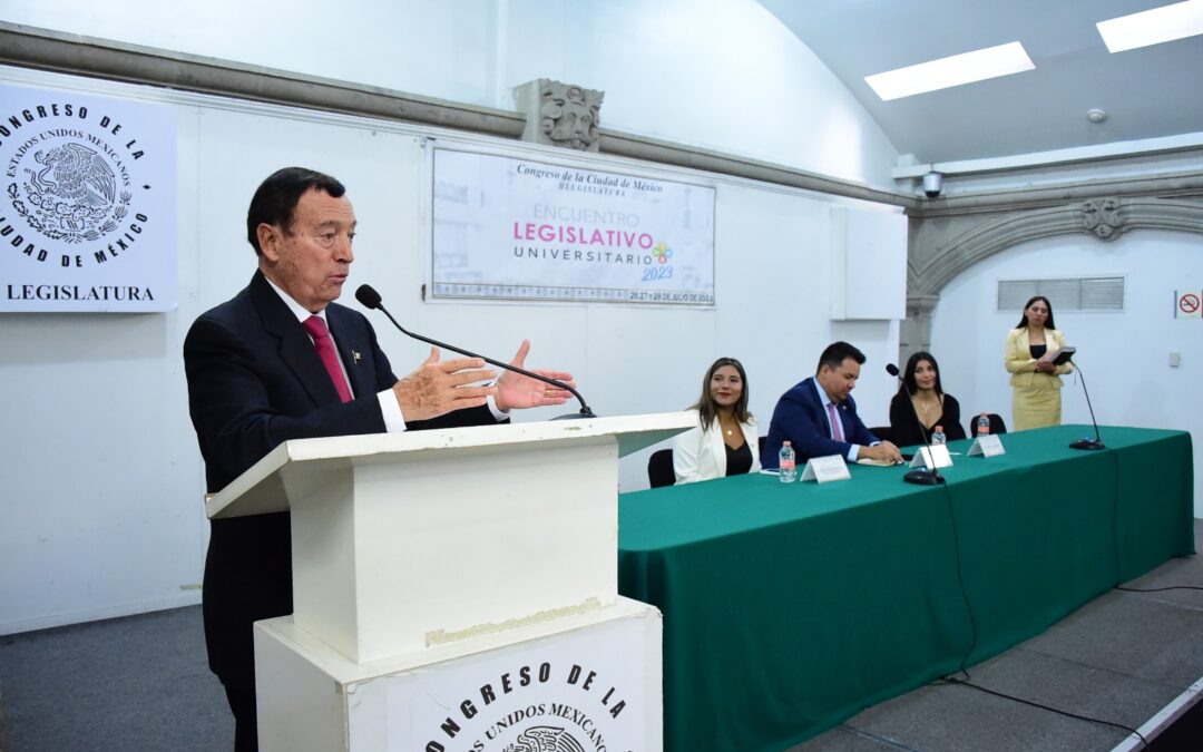 Congreso capitalino realiza Encuentro Legislativo Universitario