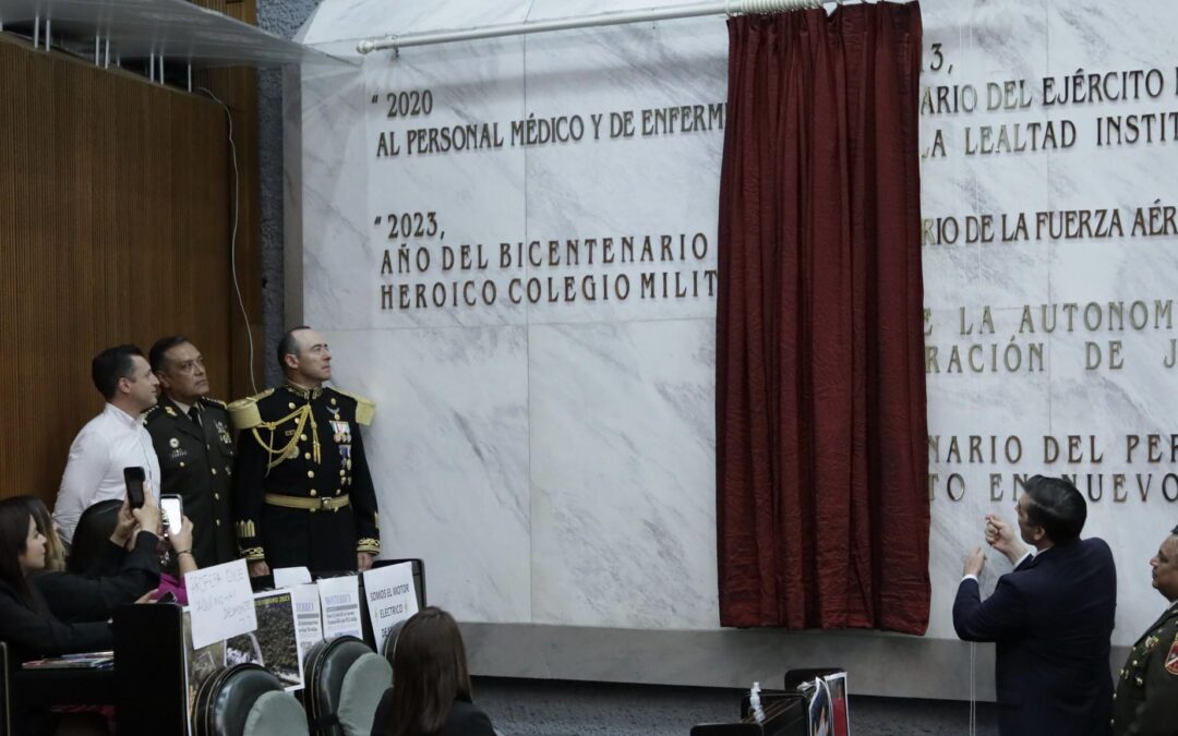 Congreso de Morelos incribirá frase en Muro de Honor por 200 años del Colegio Militar