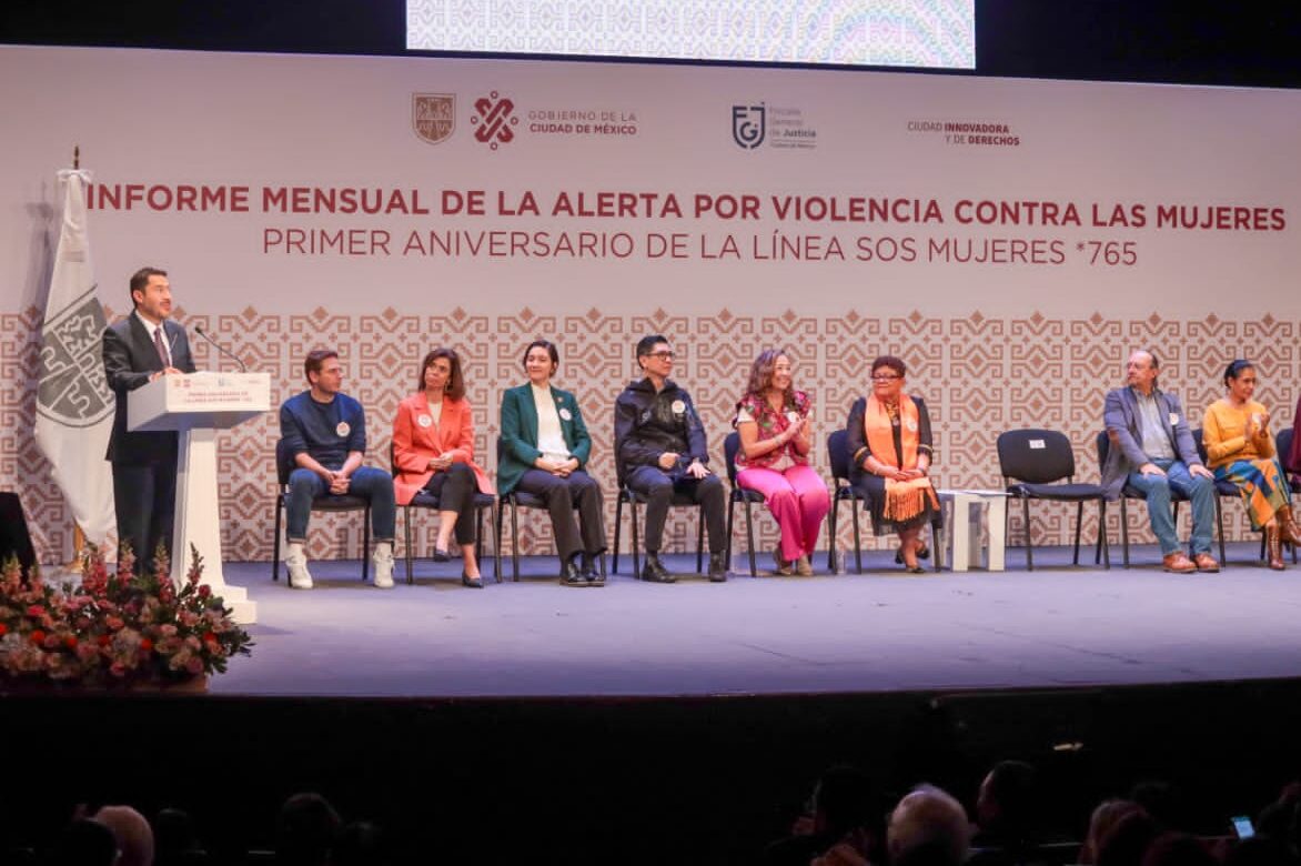 Destaca Martí Batres reducción de feminicidios en 26 por ciento en los últimos tres años 2