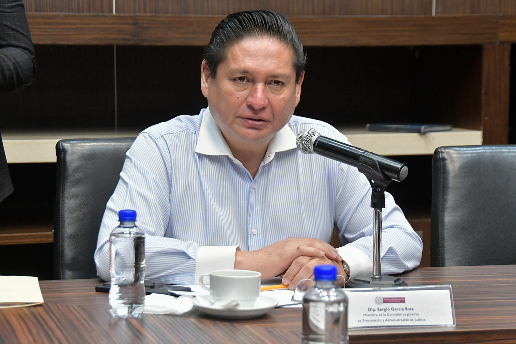 El diputado del PT, Sergio García busca una mayor participación del sistema estatal de salud en la donación.