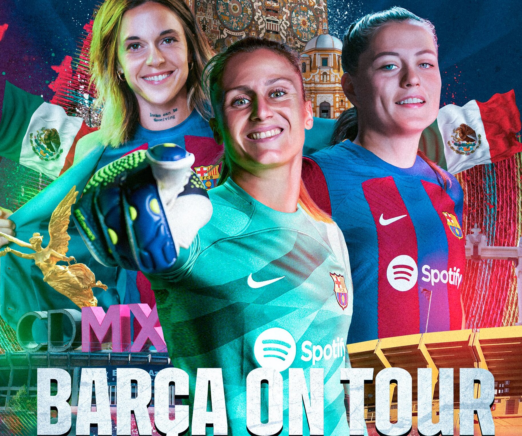 FC Barcelona enfrentará a América y Tigres Femenil en México