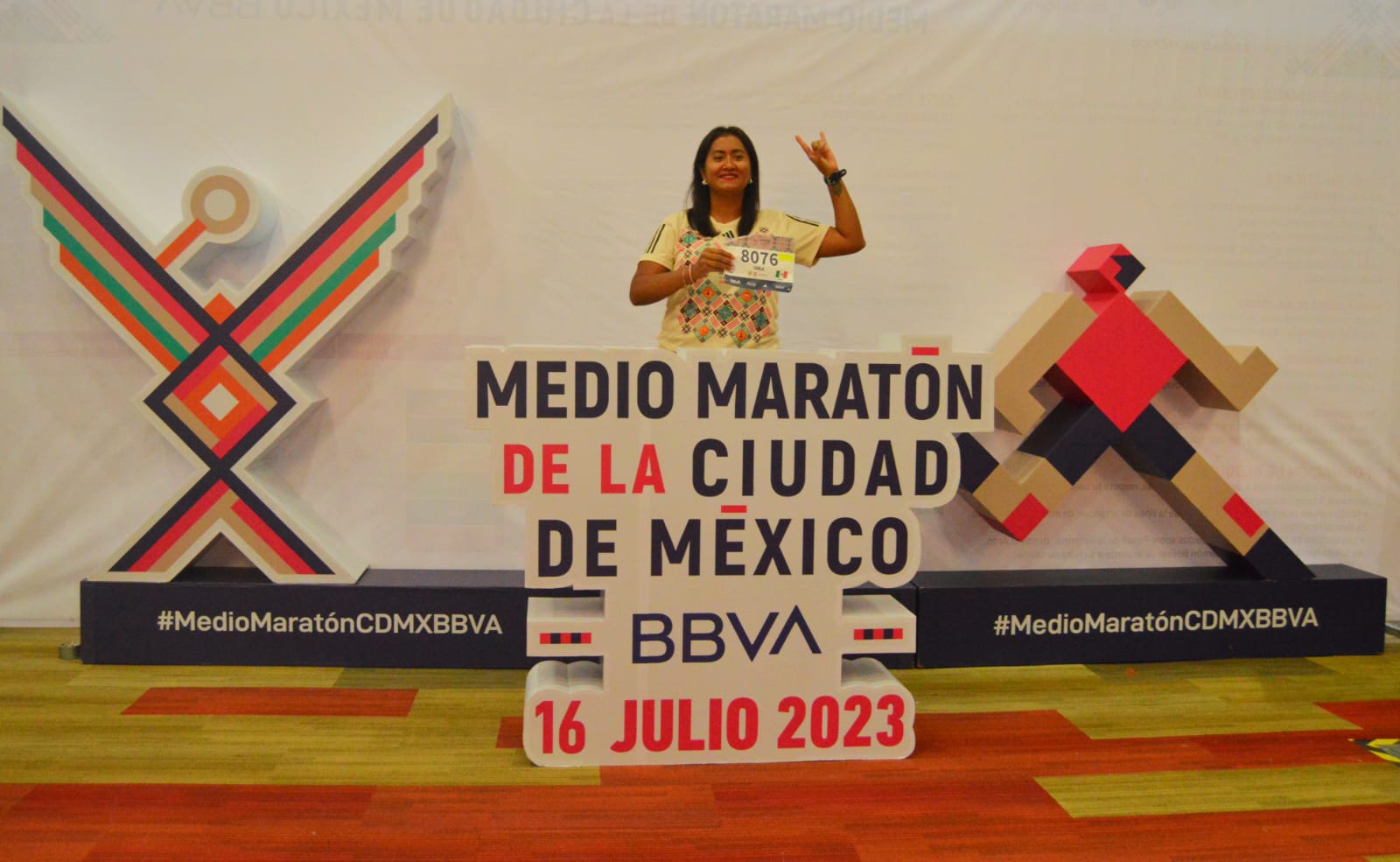 FOTO DE:Medio Maratón de la Ciudad de México BBVA @21KCDMX Twitter