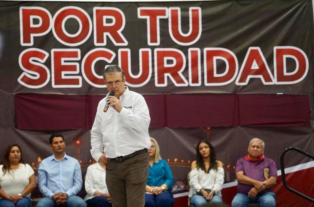 Marcelo Ebrard no ve riesgo en la contienda electoral