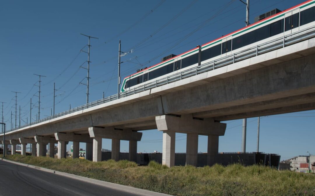 Avanzan Obras del Tren Interurbano México-Toluca, 4 estaciones están concluidas
