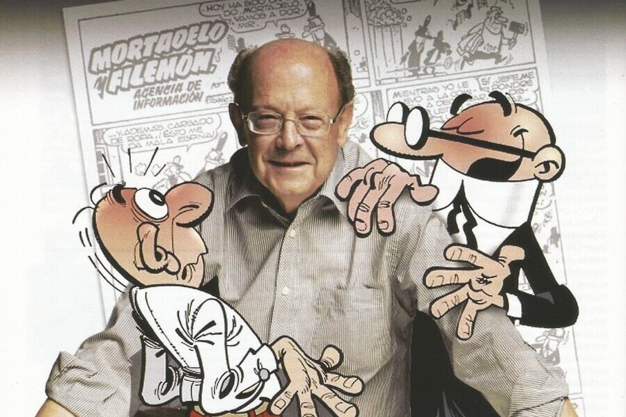 Murió Francisco Ibáñez, mítico caricaturista español