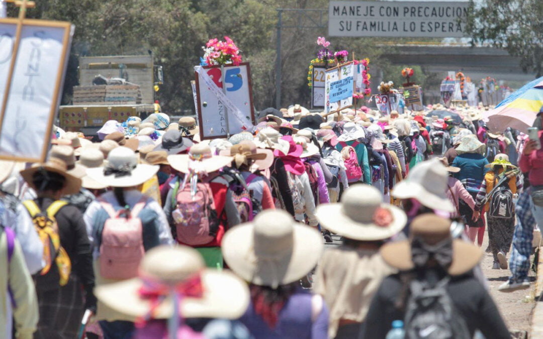 Más de 49 mil peregrinos dejan Querétaro y avanzan al Tepeyac