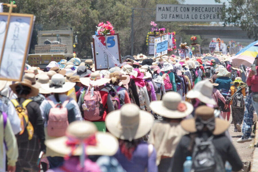Más de 49 mil peregrinos dejan Querétaro y avanzan al Tepeyac 1