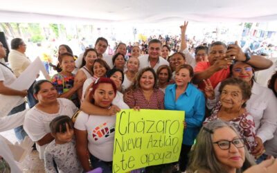 Movimiento Nueva Aztlán respalda a Cházaro para las elecciones de 2024