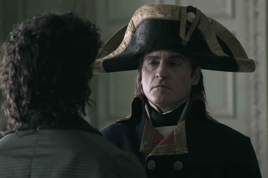 «Napoleón» y Joaquin Phoenix presentan su primer tráiler