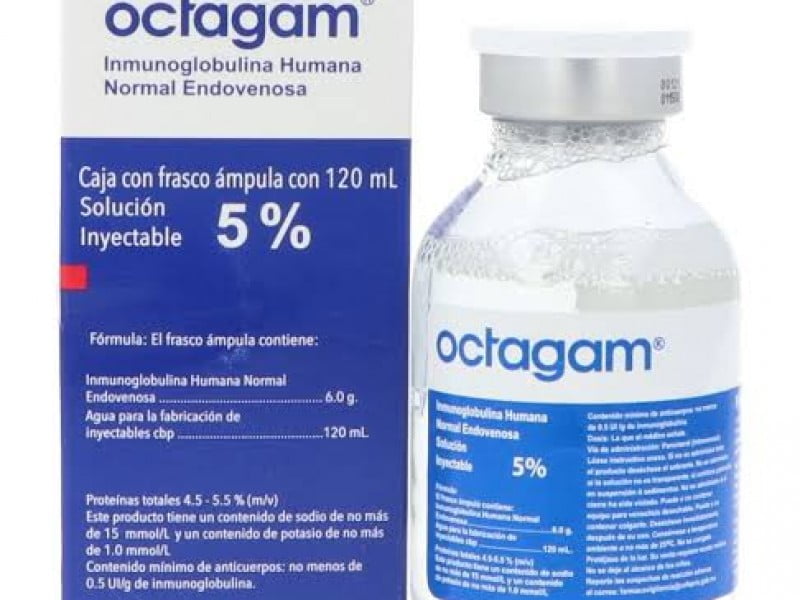 Emite COFEPRIS alerta sanitaria por falsificación de Octagam 5%
