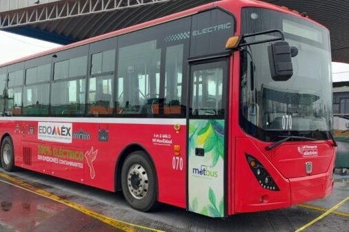 Continuarán las pruebas de autobús eléctrico del Mexibús