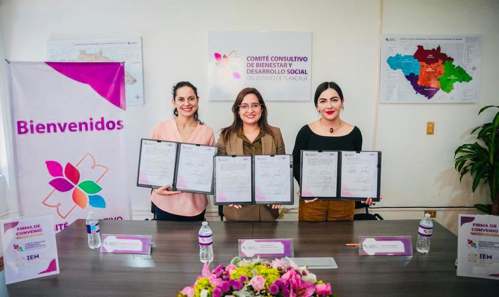 Secretaría de Bienestar e IEM empoderarán a mujeres tlaxcaltecas