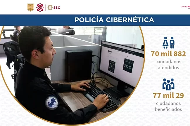 Policía cibernética del SSC alerta a la ciudadanía sobre casos de robo de información