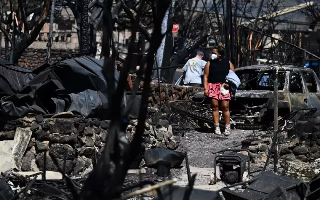 Suben a más de 90 los muertos en los incendios más letales que ha tenido Hawái