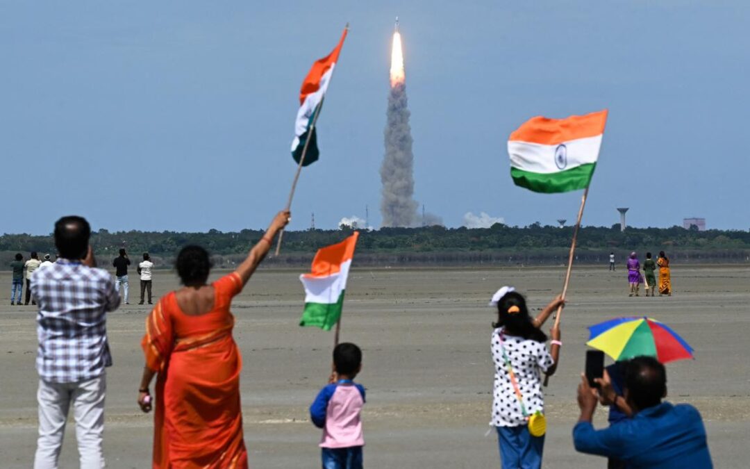India logra alunizar en el punto más meridional de nuestro satélite natural