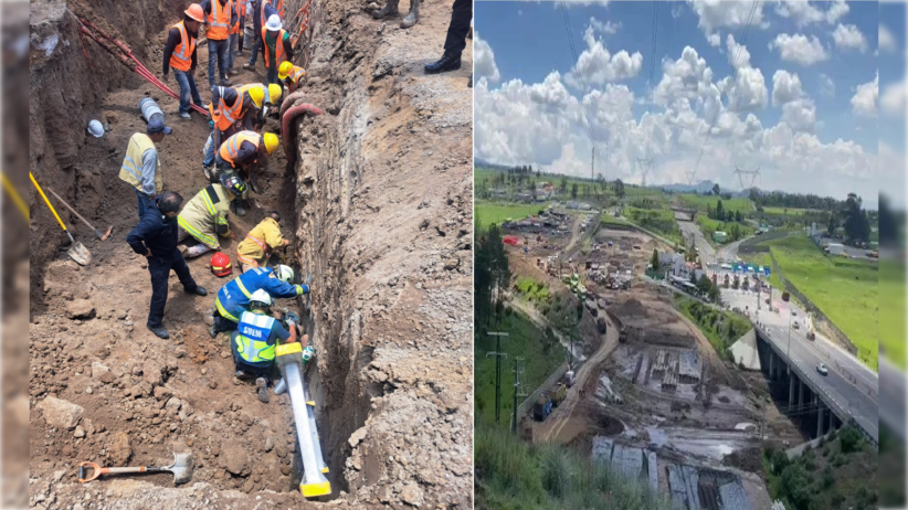 Derrumbe en obra de construcción en Almoloya de Juárez deja trabajadores atrapados