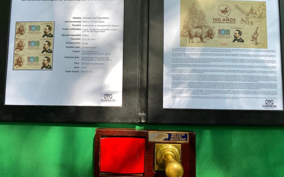 Reconocimiento Postal en Zoológico de Culiacán: Centenario de Zoológico de Chapultepec