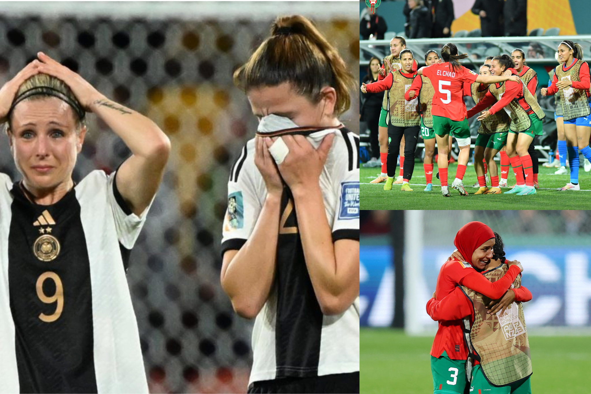 Marruecos histórica a octavos; Alemania eliminada 