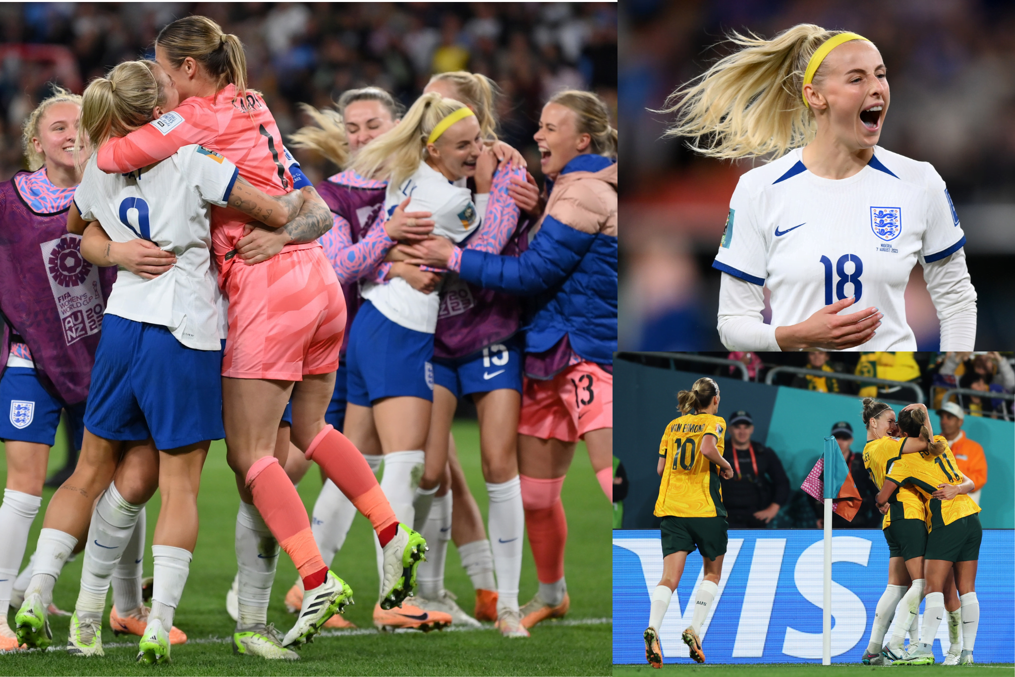 Inglaterra y Australia avanzan a cuartos en Mundial Femenil
