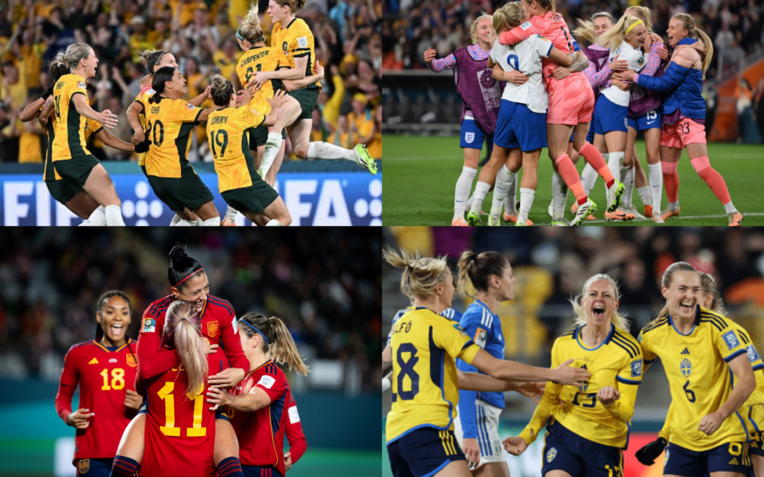 Australia, Inglaterra, Suecia y España en busca de la gloria