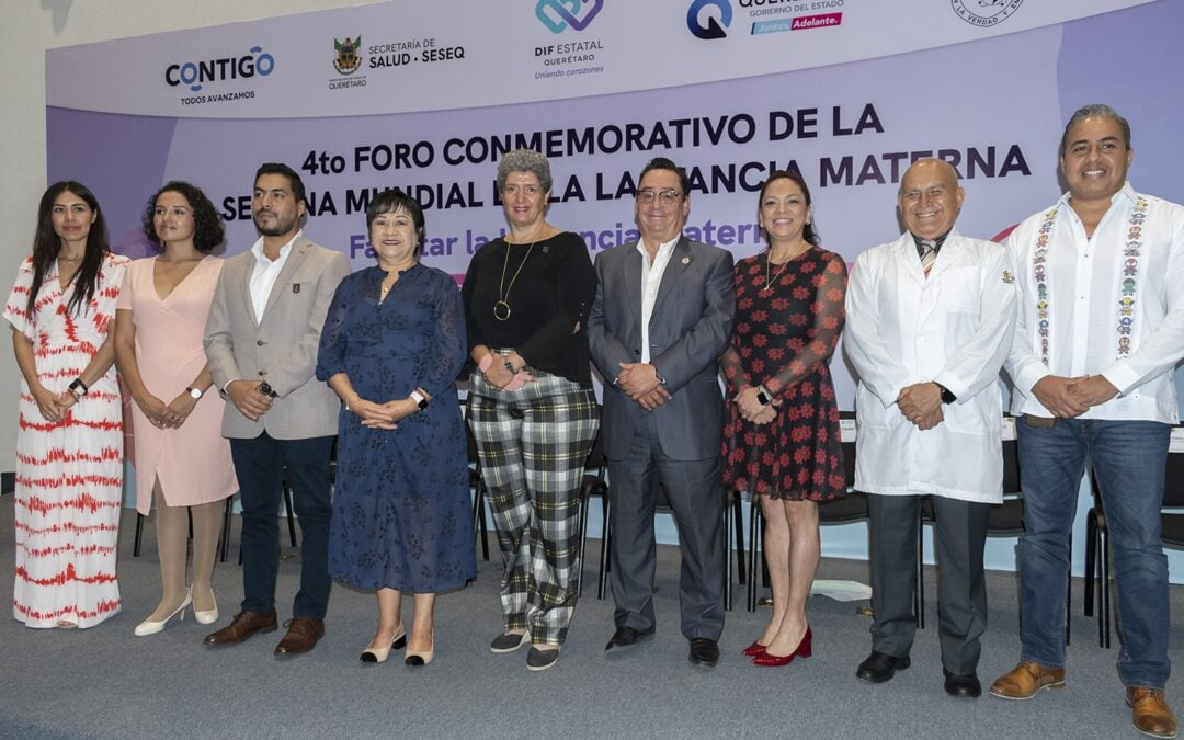 Inaugura Salud Querétaro 4to. foro de Lactancia Materna