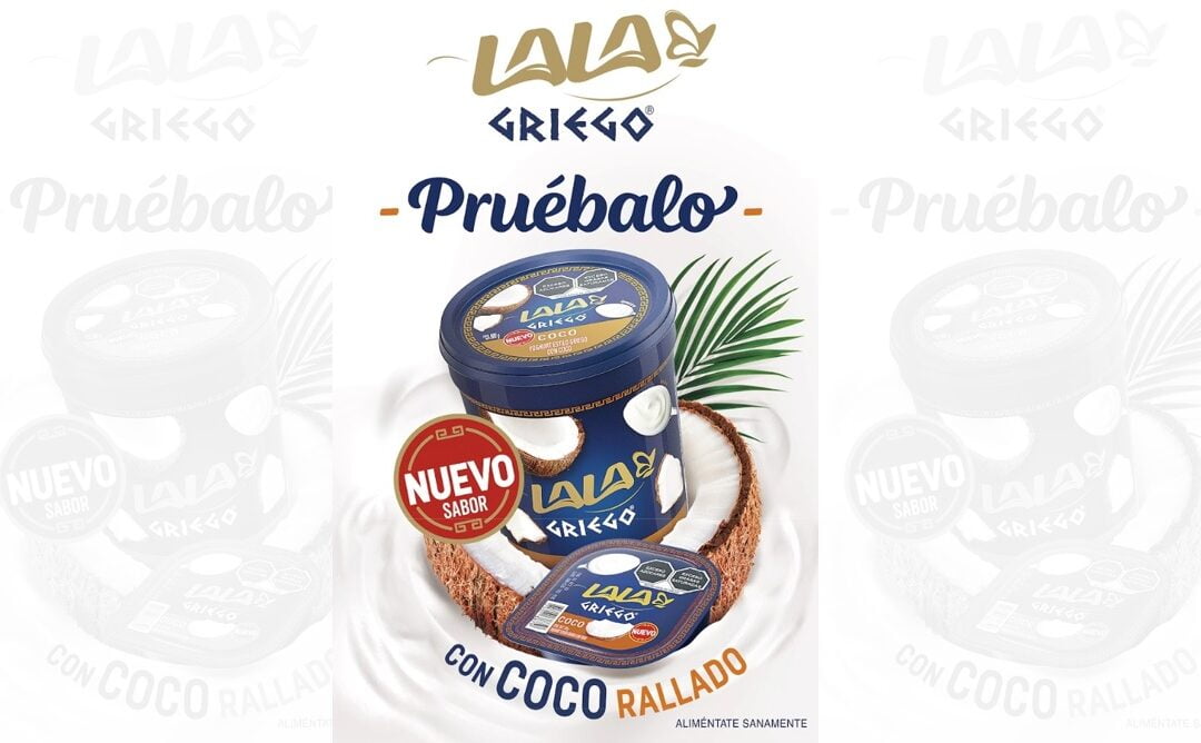 Grupo Lala Lanza Yoghurt Griego Coco: Innovación en Sabores