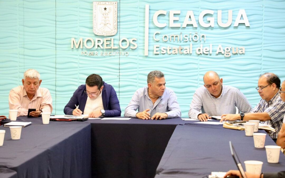 Revisa Ceagua Morelos proyectos hidráulicos para el sector agrícola