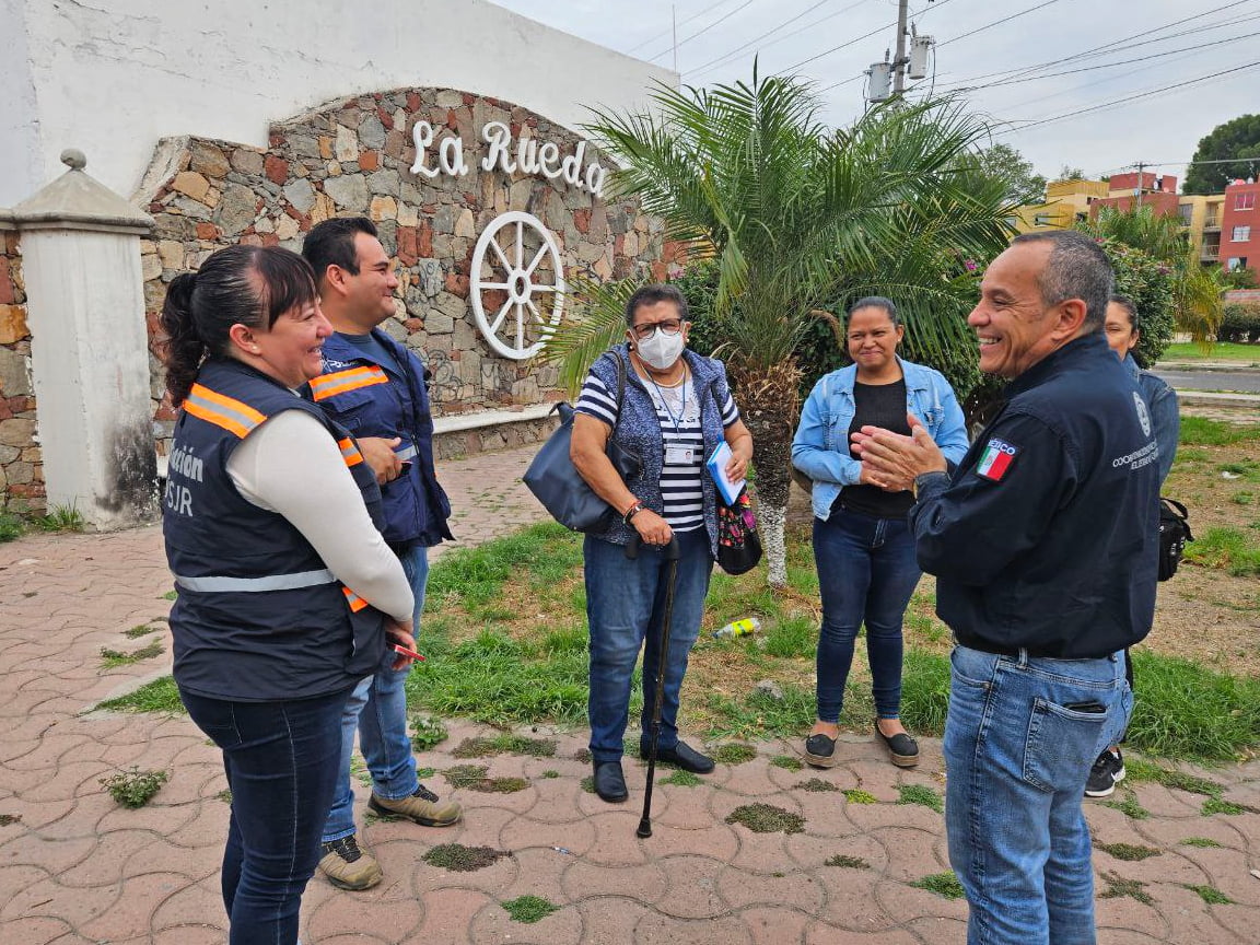 Supervisan habitantes de La Rueda funcionamiento de cárcamo para evitar riesgos por lluvias 2