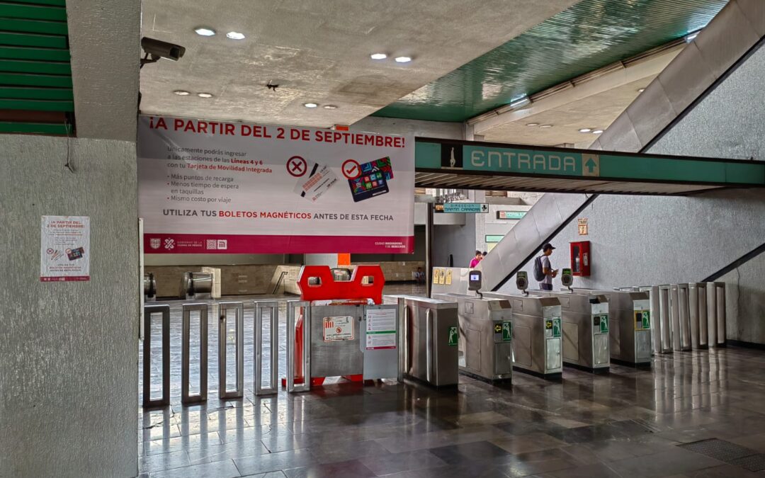 Metro inicia sustitución de boleto por tarjeta MI como único medio de pago