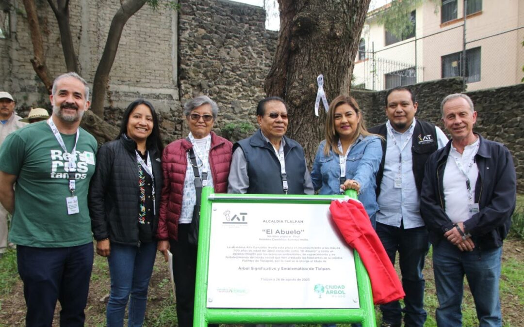 Celebran Día del Árbol en Tlalpan