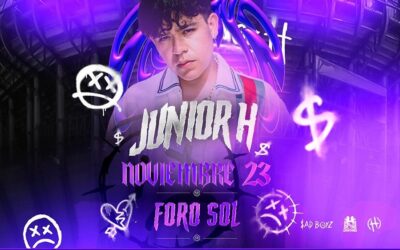 Junior H tendrá su primer concierto en el Foro Sol