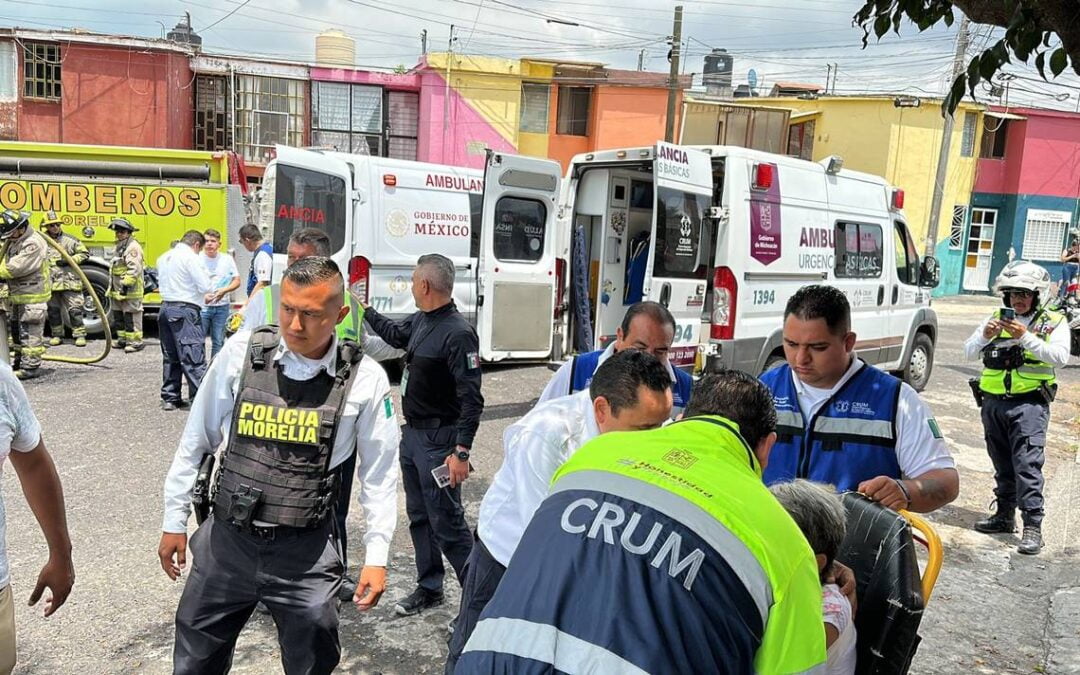 Explosión en tianguis de Morelia deja por lo menos 9 personas heridas