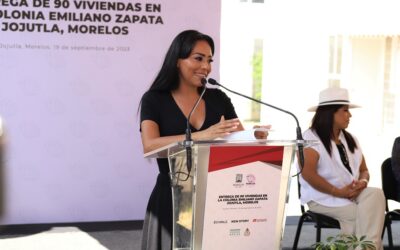 Entrega Gobierno de Morelos viviendas a damnificados por el sismo del 19s en Jojutla