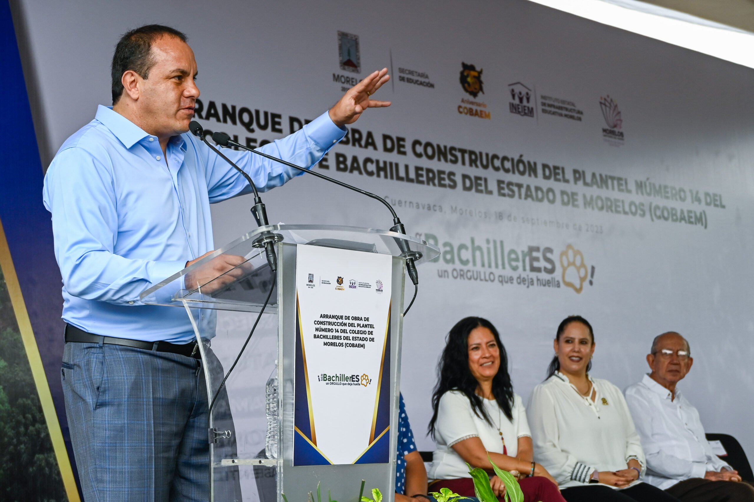 La educación de calidad en Morelos se fortalece con la construcción de un nuevo plantel del Colegio de Bachilleres 2
