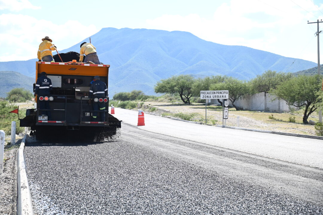 En Querétaro hay mayor conectividad con la conservación de carreteras: SDUOP