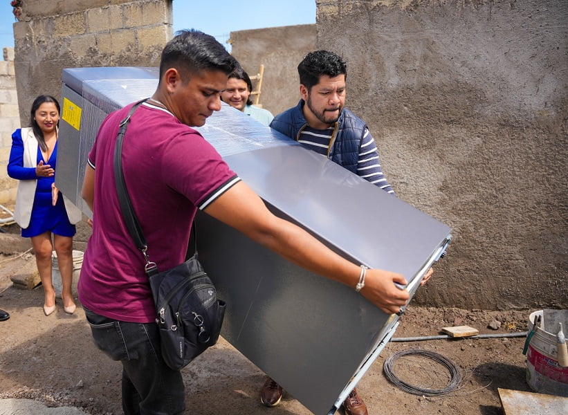 Respaldó Bienestar Tlaxcala a familias de Sanctórum afectadas por inundaciones 3