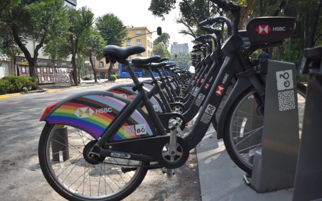 Inauguran ciclocarril en Av. Veracruz, Cuauhtémoc, para promover uso de bicicleta