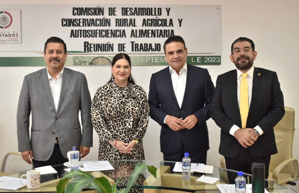 Silvano Aureoles sostiene reunión con diputados federales