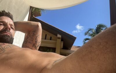 Ricky Martin enciende las redes sociales mientras toma el sol