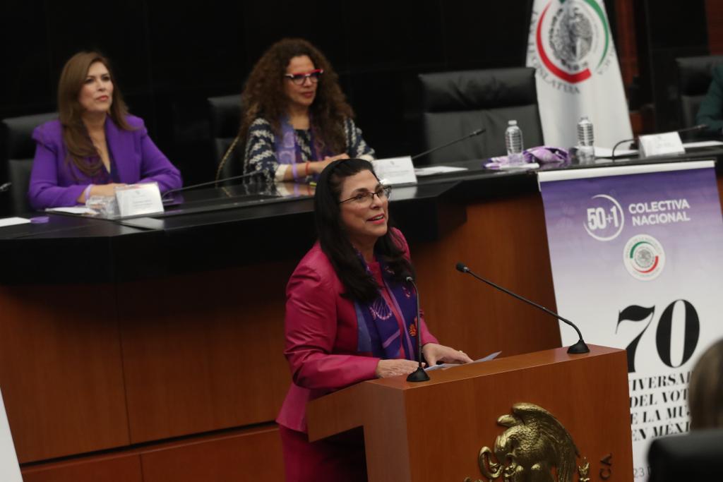 Ministros de la SCJN siempre son bienvenidos a la Cámara de diputados: Marcela Guerra